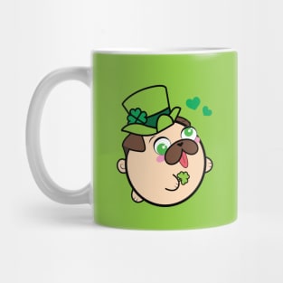 Doopy the Pug Puppy - Saint Patrick's Day Mug